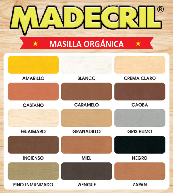 MASILLA REPARADORA PARA MADERA