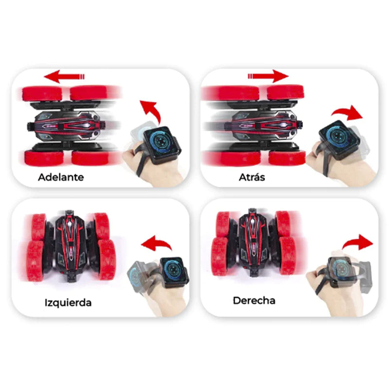 Carro Acrobático 360° Con Sensor de Movimiento 👋🏼 | Regala Emoción en Navidad 🎁🎄