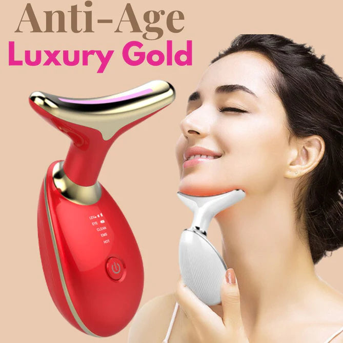 Masajeador Facial ANTI-AGE luxury gold®️ ⭐⭐⭐⭐⭐ ORIGINAL