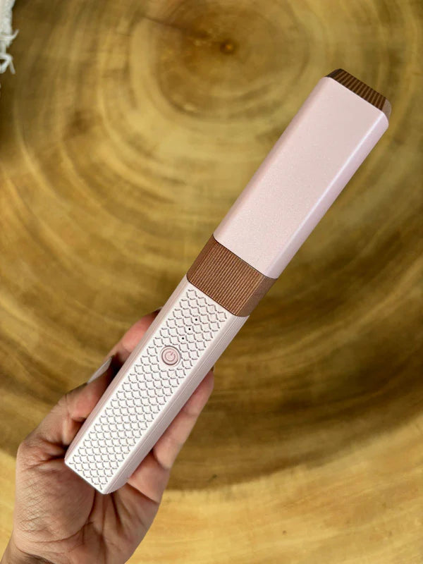 Mini Plancha Viajera para el cabello Recargable