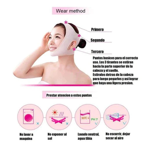 FAJA DE SUEÑO PARA ESCULPIR EL ROSTRO DE BELLEZA®️ ⭐⭐⭐⭐⭐ ORIGINAL