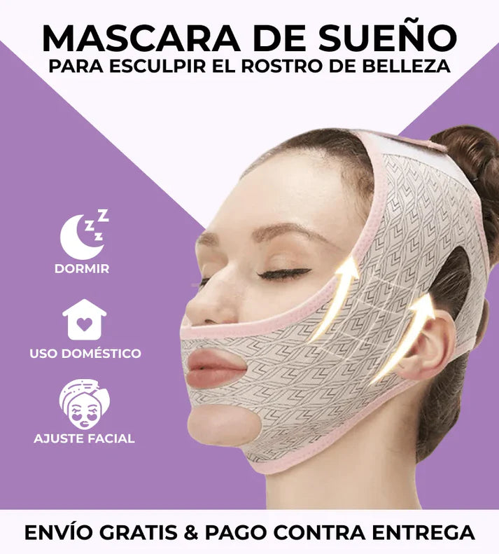 MÁSCARA DE SUEÑO PARA ESCULPIR EL ROSTRO DE BELLEZA®️ ⭐⭐⭐⭐ ORIGINAL