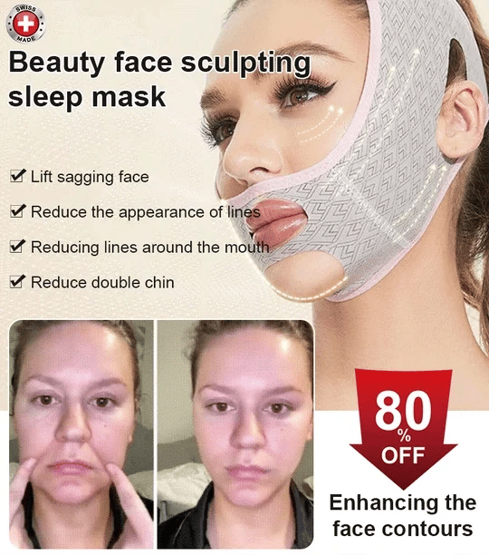 MÁSCARA DE SUEÑO PARA ESCULPIR EL ROSTRO DE BELLEZA®️ ⭐⭐⭐ ORIGINAL