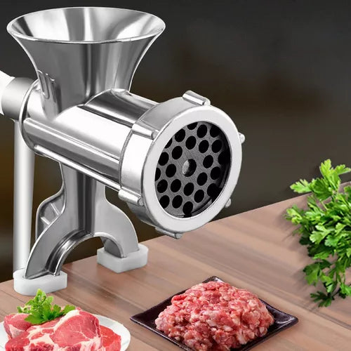 MOLINO MANUAL DE CARNE MULTIFUNCIONAL DE ACERO INOXIDABLE ® | ORIGINAL 1 AÑO GARANTIA⭐⭐⭐⭐⭐