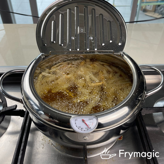 Frymagic™ | Olla para freír profunda de acero inoxidable