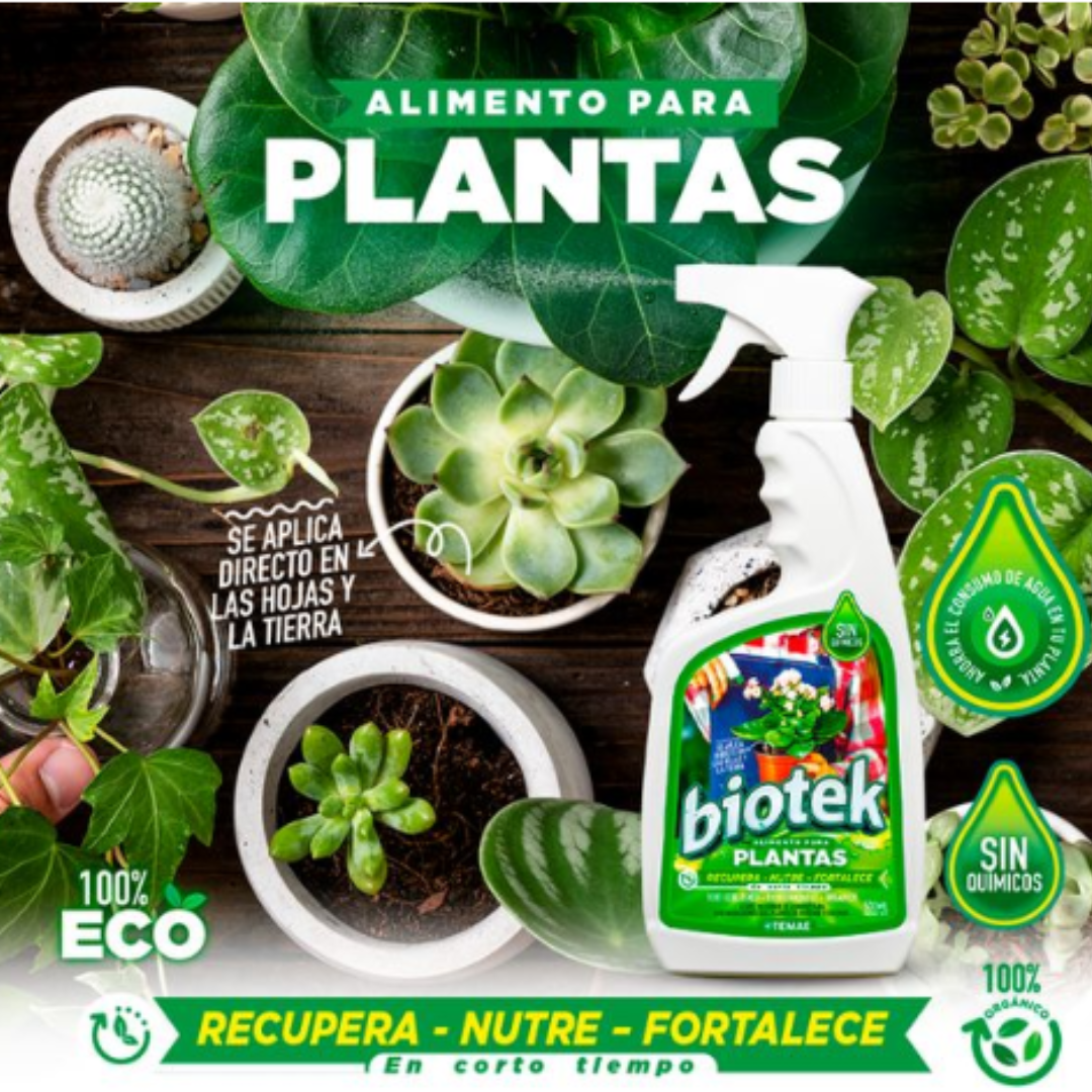 BIOTEK ALIMENTO PARA PLANTAS 🌳