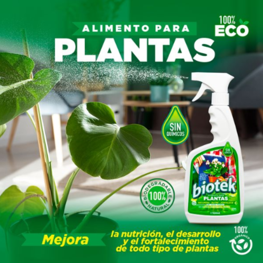 BIOTEK ALIMENTO PARA PLANTAS 🌳