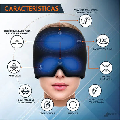 GORRO PARA EL DOLOR DE CABEZA Y RELAJACION ®️ ⭐⭐⭐⭐⭐ ORIGINAL