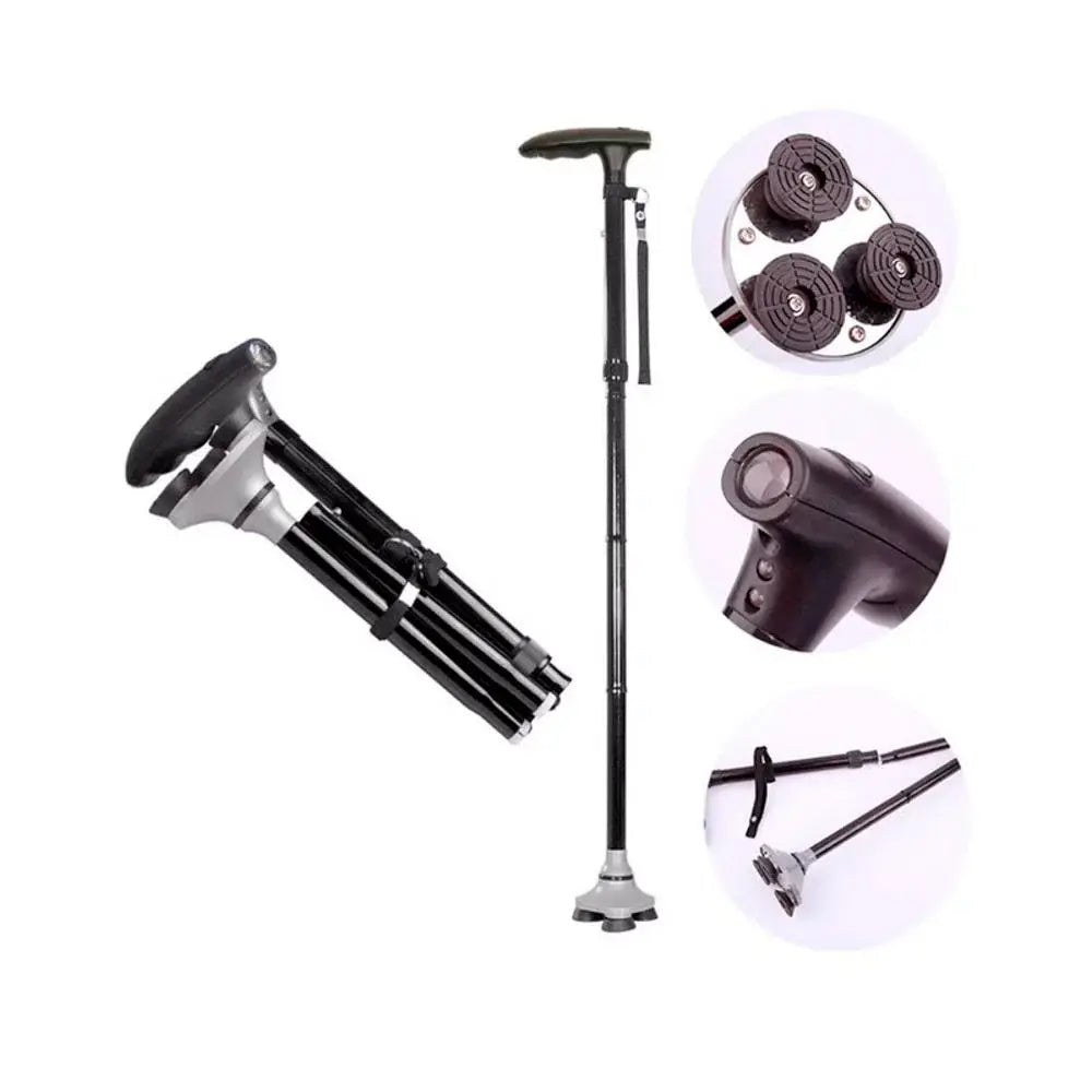 BASTÓN AJUSTABLE CON LINTERNA TRUSTY CANE ®️ ⭐⭐⭐⭐⭐ ORIGINAL
