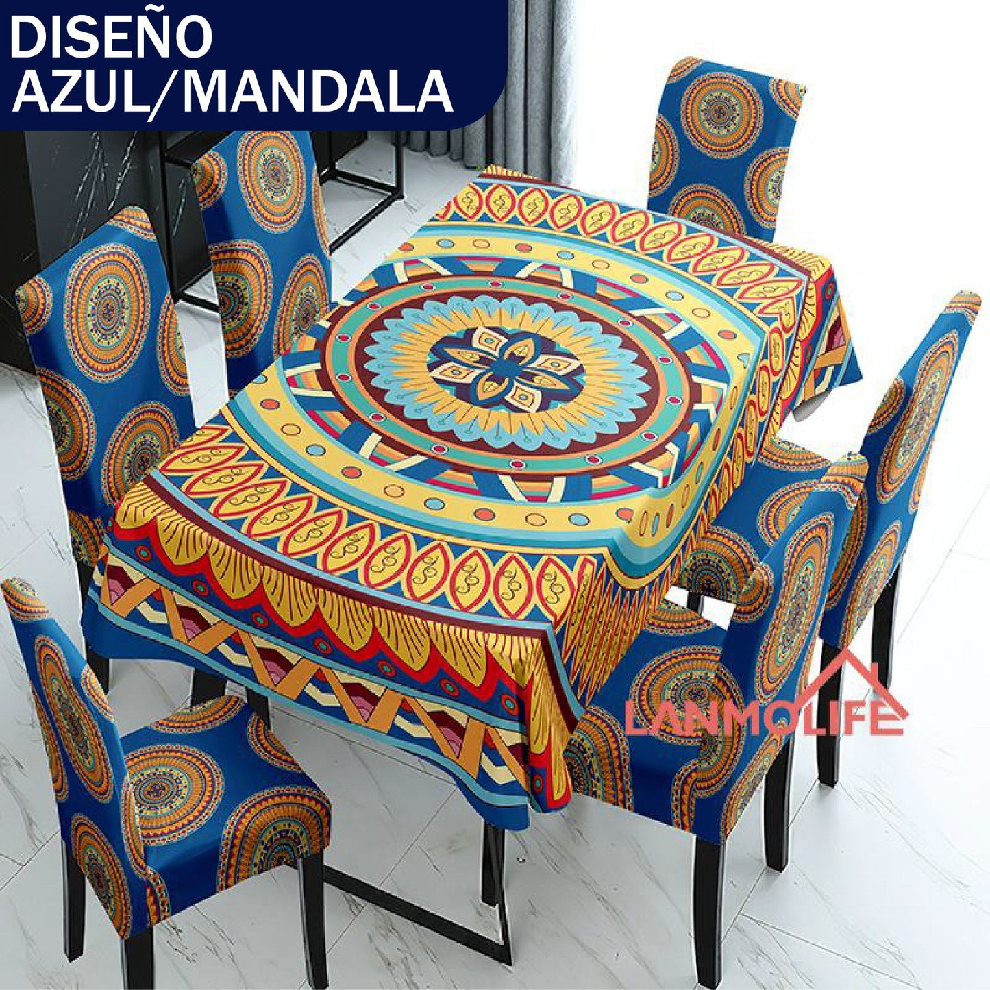 FUNDAS PARA JUEGOS DE COMEDOR + MANTEL
