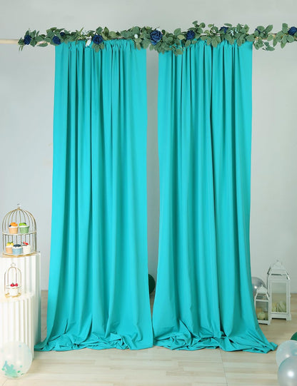 CORTINAS PREMIUM ANTILUZ + VELOS UV no mas rayos de sol medidas 280 CM ANCHO X 220 CM ALTO (2 cortinas + 2 velos)