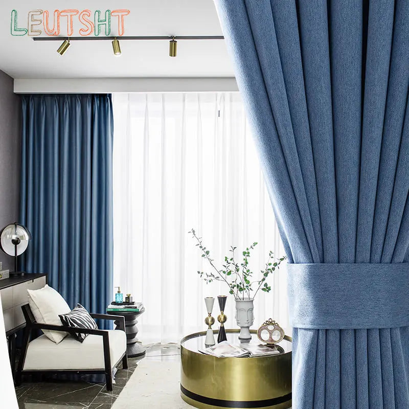 CORTINAS PREMIUM ANTILUZ + VELOS UV no mas rayos de sol medidas 280 CM ANCHO X 220 CM ALTO (2 cortinas + 2 velos)