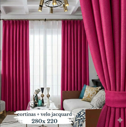 cortina blackout (oscuridad total)