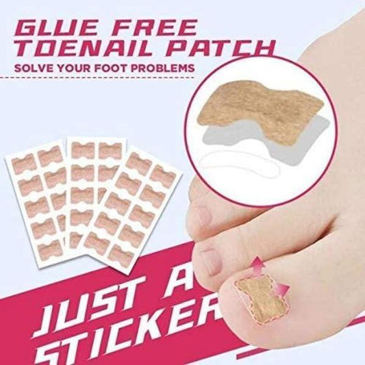 Parche para uñas de los pies sin pegamento (50 uds.)