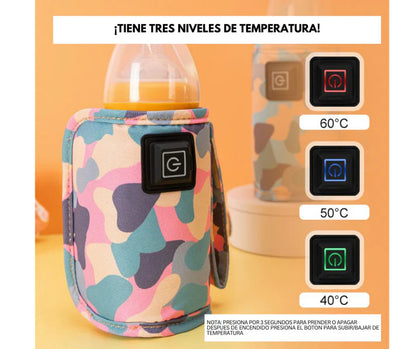 Calentador portátil  para teteros USB