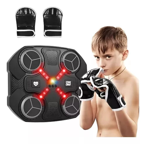 🎄✨ Nueva Máquina Inteligente de Box Ultra 3.0 con Música y Luces + OBSEQUIO 1 Par de Guantes de Boxeo🎁 tu mejor regalo de Navidad