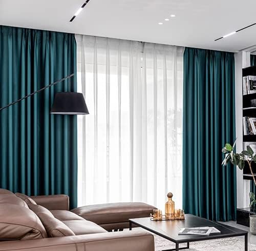 Cortina Blackout Anti Luz X 2 Unidades incluye dos velos🤩MEDIDAS [280 ancho x 220 largo]