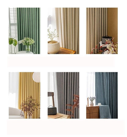 Cortina Blackout Anti Luz X 2 Unidades incluye dos velos🤩MEDIDAS [280 ancho x 220 largo]