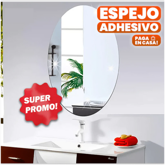Espejo Mágico Brillante Adhesivo | ORIGINAL
