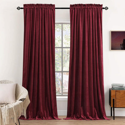 CORTINAS PREMIUM ANTILUZ + VELOS UV no mas rayos de sol medidas 280 CM ANCHO X 220 CM ALTO (2 cortinas + 2 velos)
