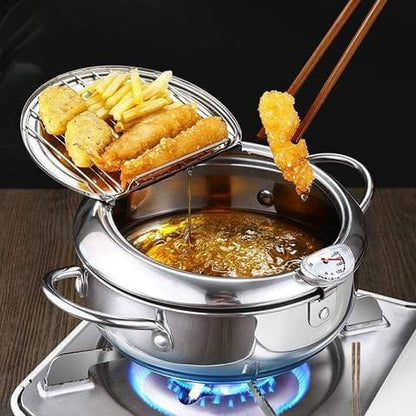 Frymagic™ | Olla para freír profunda de acero inoxidable