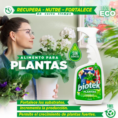 BIOTEK ALIMENTO PARA PLANTAS 🌳